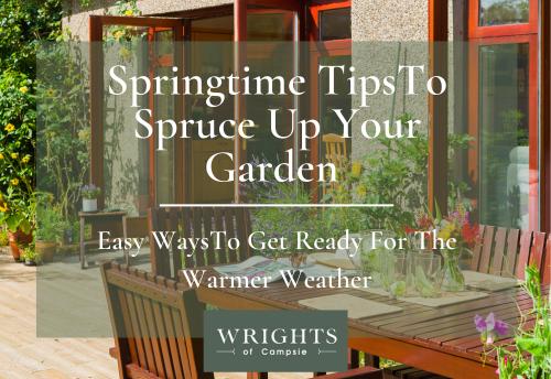 Springtime Tips To Spruce Up Your Garden