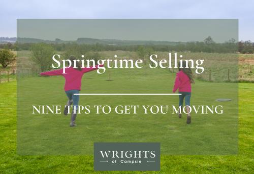 SPRINGTIME SELLING: Nine tips to get you moving